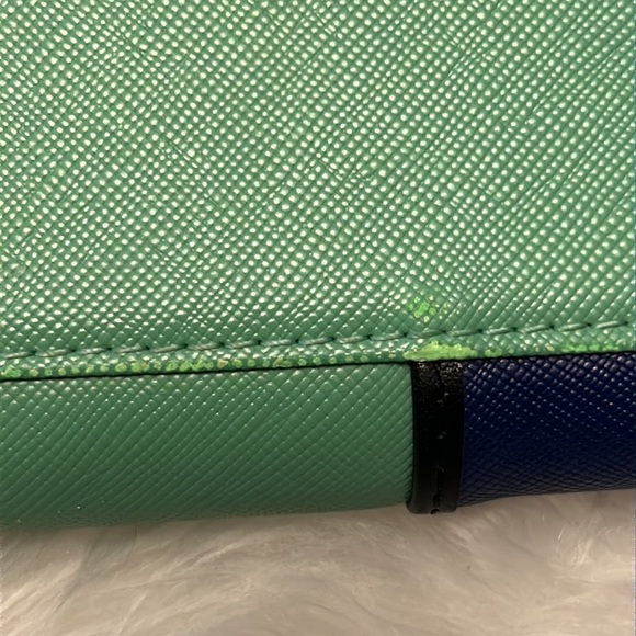 Vivienne Westwood London Colorblock Leather Zip Wallet EUC! main image 9